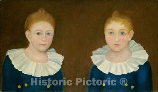 Art Print : The Congdon Brothers, c. 1830 - Vintage Wall Art