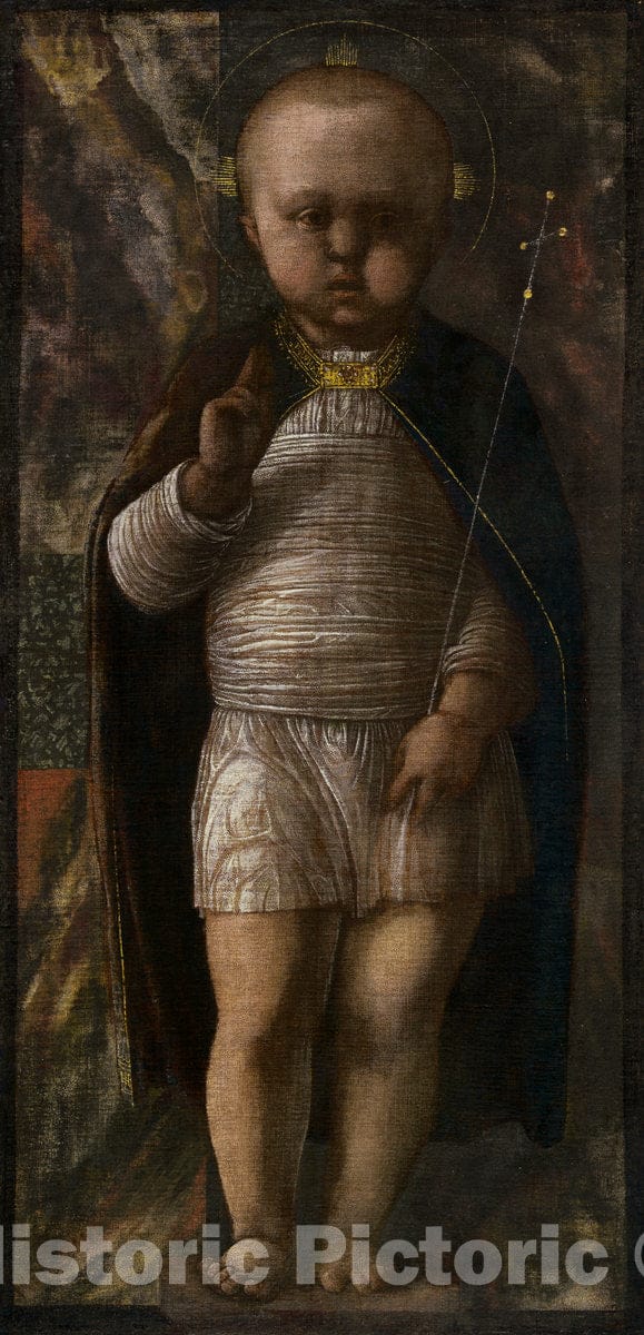 Art Print : Mantegna, The Infant Savior, c. 1460 - Vintage Wall Art
