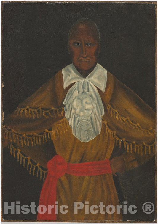 Art Print : A. Haddock, Red Jacket, After 1828 - Vintage Wall Art