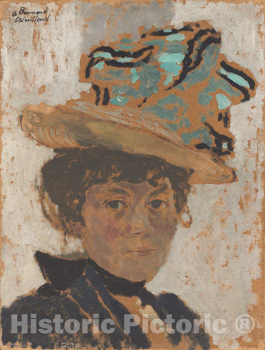 Art Print : Edouard Vuillard, Madame Bonnard, c.1898 - Vintage Wall Art