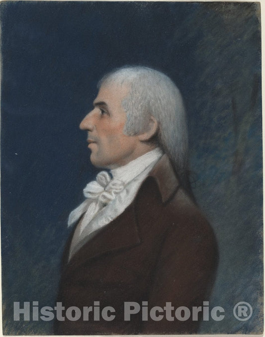 Art Print : Ellen Sharples, John Bard, c.1797 - Vintage Wall Art