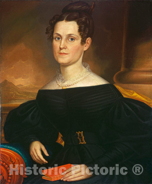 Art Print : Robert Street, Elizabeth Price Thomas, 1834 - Vintage Wall Art