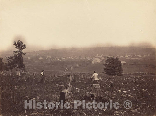 Art Print : Thomas H. Johnson, Waymart, c. 1863-1865 - Vintage Wall Art