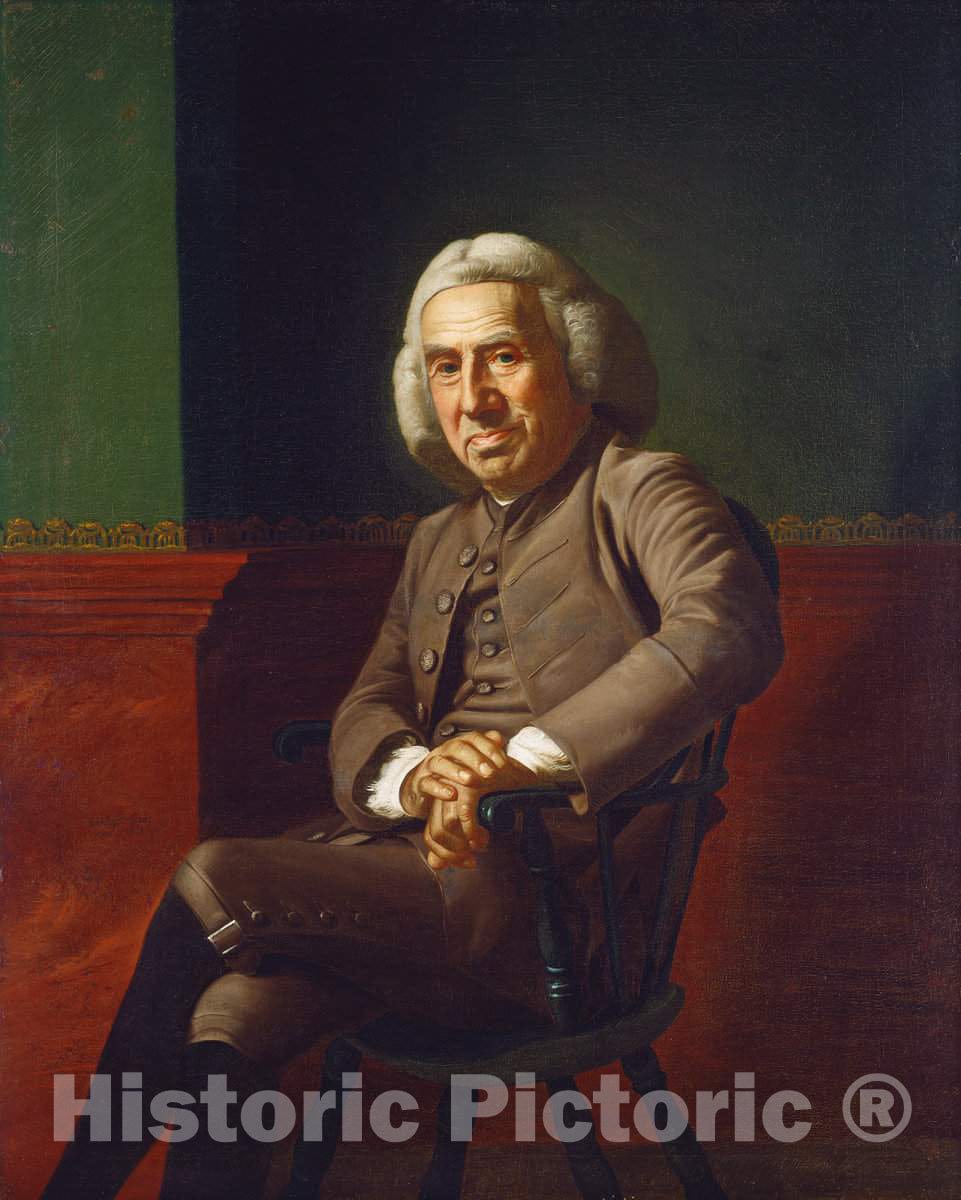 Art Print : John Singleton Copley, Eleazer Tyng, 1772 - Vintage Wall Art