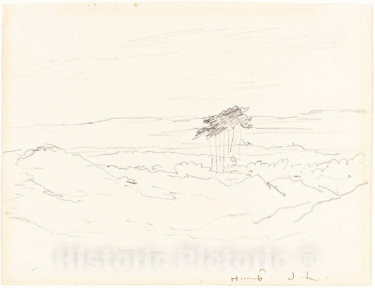 Art Print : John Linnell, Hampstead Heath - Vintage Wall Art