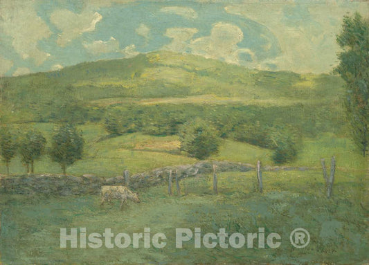 Art Print : Julian Alden Weir, Obweebetuck, c. 1908 - Vintage Wall Art