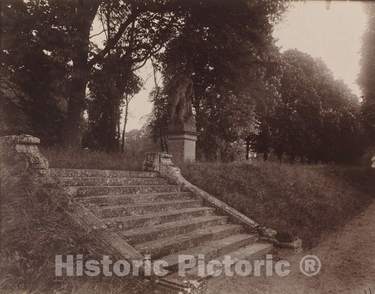 Art Print : EugÃ¨ne Atget, PARC de Sceaux, 1925 - Vintage Wall Art
