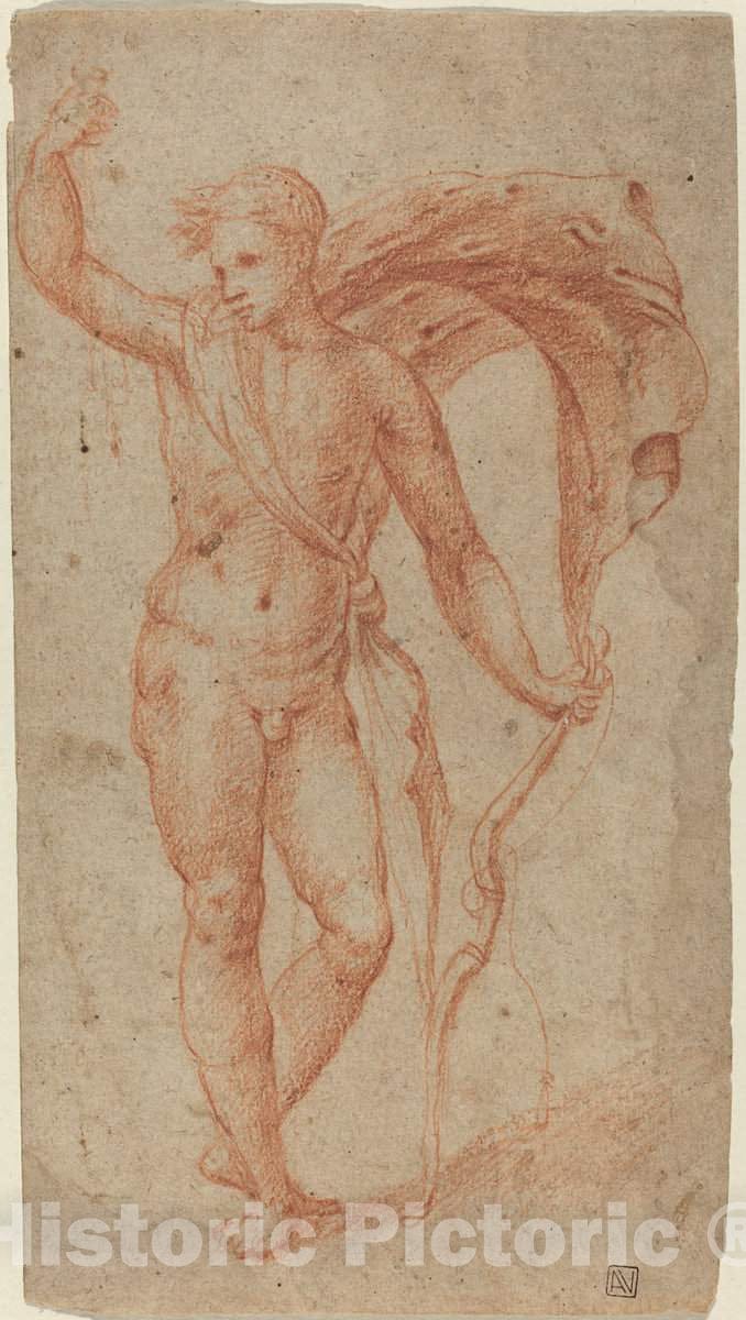 Art Print : Apollo, c.1525 - Vintage Wall Art