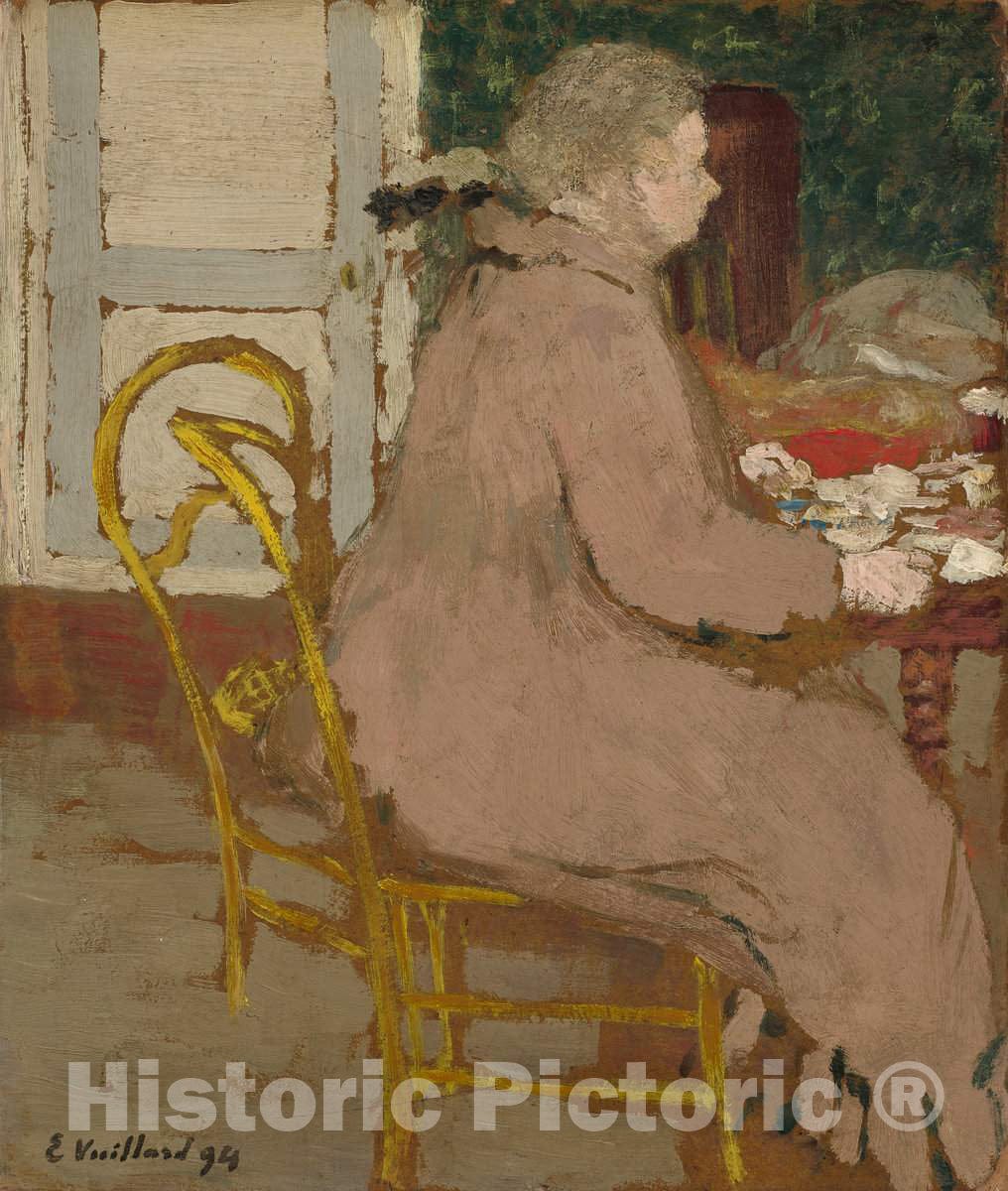Art Print : Edouard Vuillard, Breakfast, 1894 - Vintage Wall Art