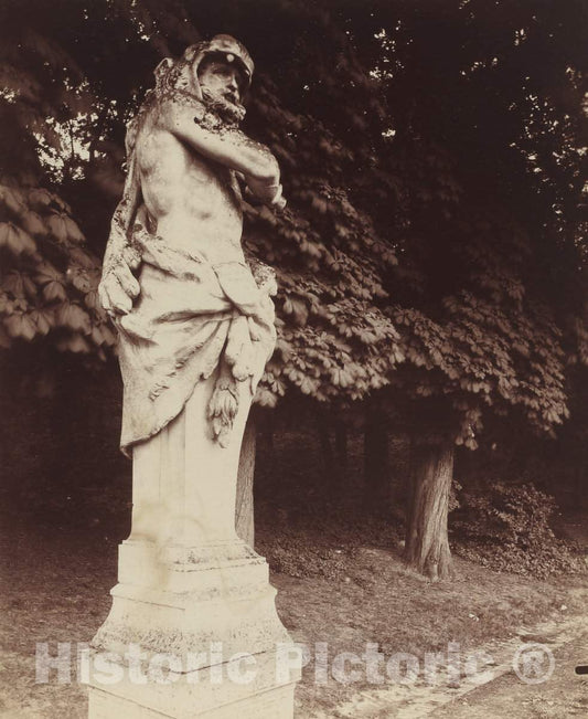 Art Print : EugÃ¨ne Atget, Saint-Cloud, 1922 - Vintage Wall Art
