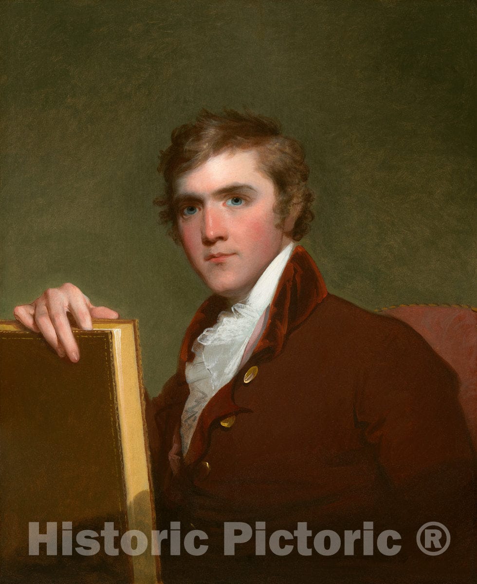 Art Print : Gilbert Stuart, Horace Binney, 1800 - Vintage Wall Art