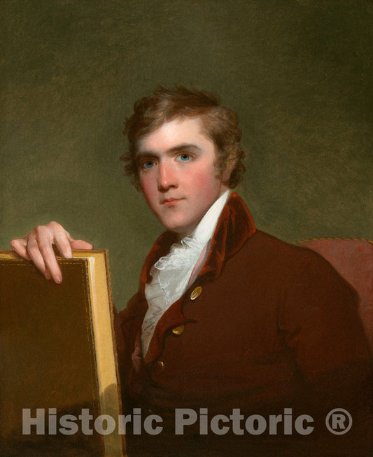 Art Print : Gilbert Stuart, Horace Binney, 1800 - Vintage Wall Art