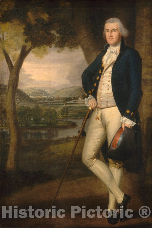 Art Print : Ralph Earl, Daniel Boardman, 1789 - Vintage Wall Art