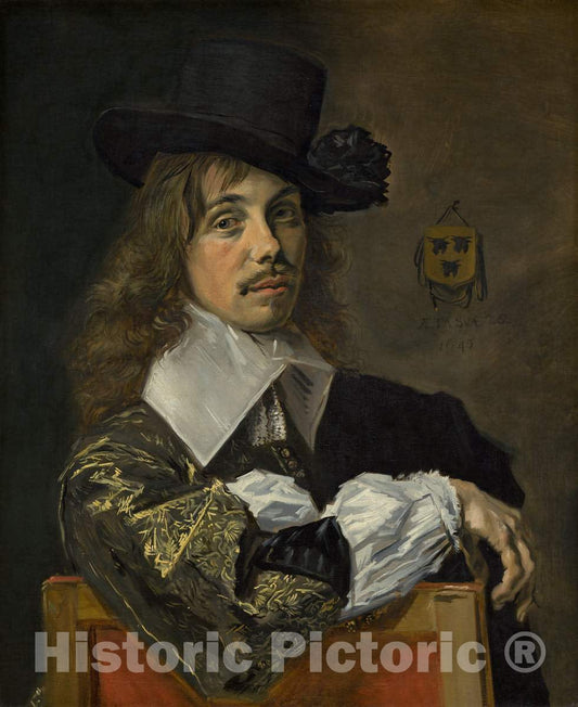 Art Print : Frans Hals, Willem Coymans, 1645 - Vintage Wall Art