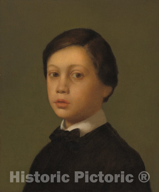 Art Print : Edgar Degas, RenÃ© de Gas, 1855 - Vintage Wall Art