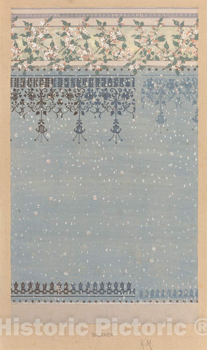 Art Print : Karel Vitezslav Masek, Salonek, 1898 - Vintage Wall Art