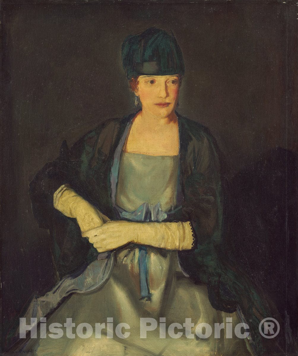 Art Print : George Bellows, Maud Dale, 1919 - Vintage Wall Art