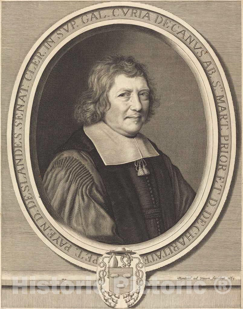 Art Print : Robert Nanteuil, Pierre Payen, 1659 - Vintage Wall Art