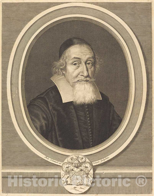 Art Print : Robert Nanteuil, Mathieu Mole, 1653 - Vintage Wall Art
