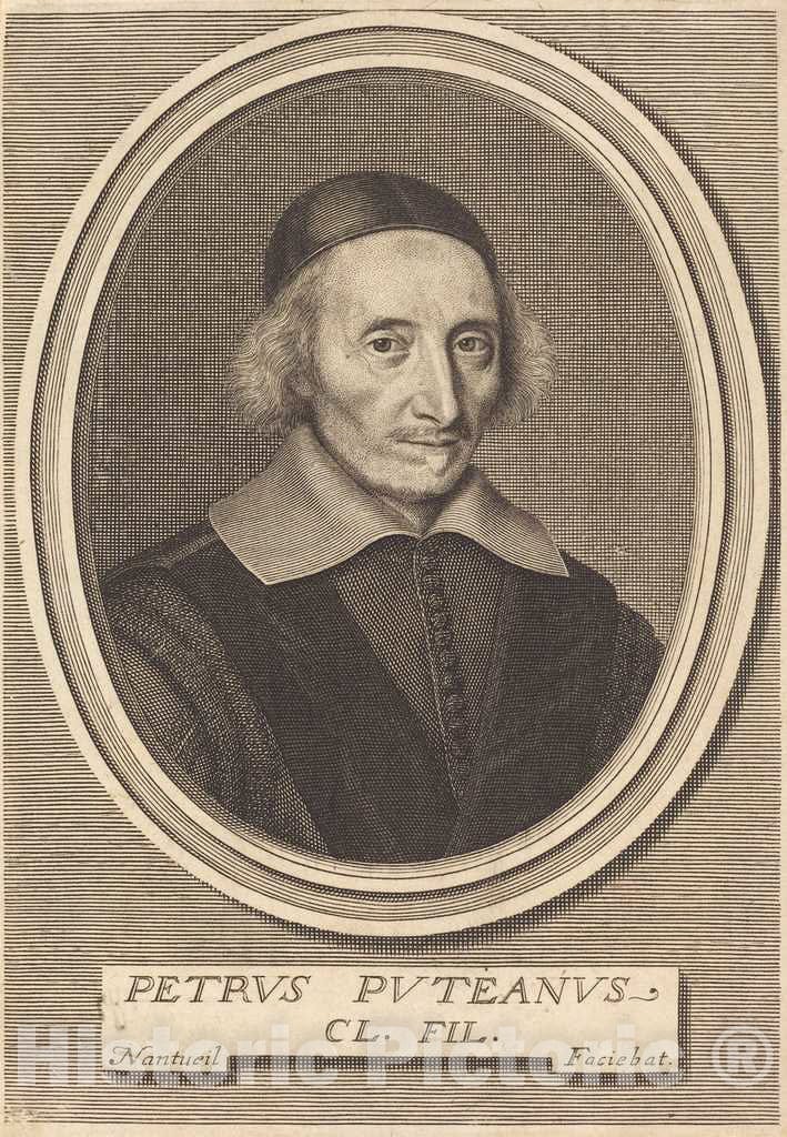 Art Print : Robert Nanteuil, Pierre Dupuy, 1651 - Vintage Wall Art