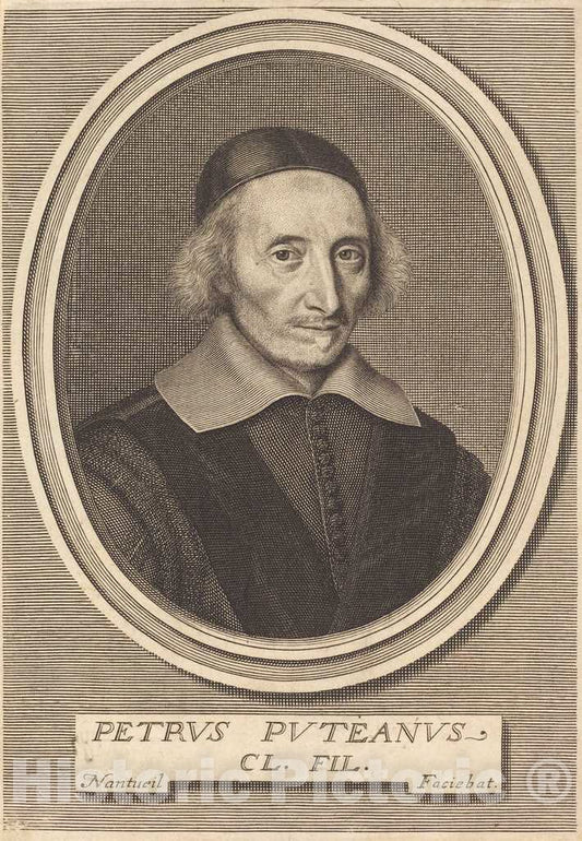 Art Print : Robert Nanteuil, Pierre Dupuy, 1651 - Vintage Wall Art