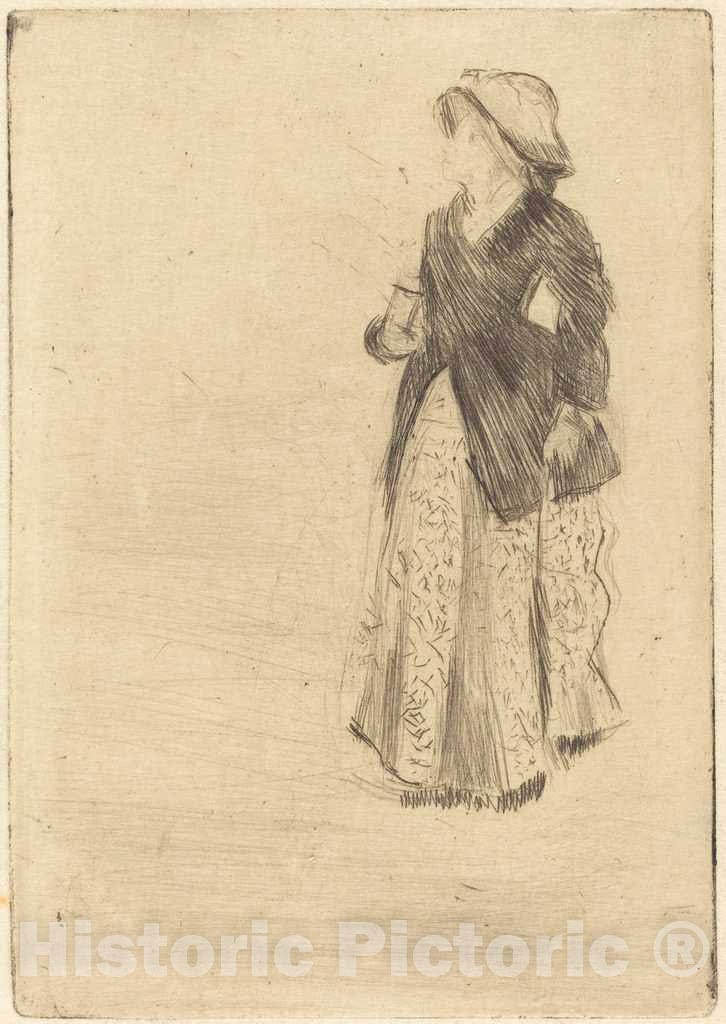 Art Print : Edgar Degas, The Actress Ellen AndrÃ©e, 1879 - Vintage Wall Art