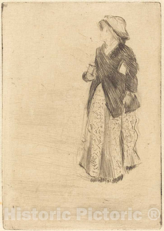 Art Print : Edgar Degas, The Actress Ellen AndrÃ©e, 1879 - Vintage Wall Art