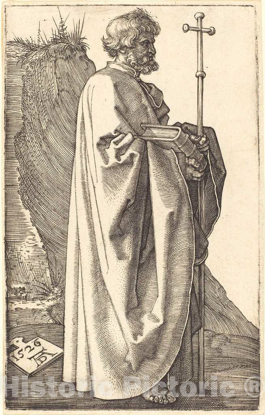 Art Print : Albrecht DÃ¼rer, Saint Philip, 1526 - Vintage Wall Art