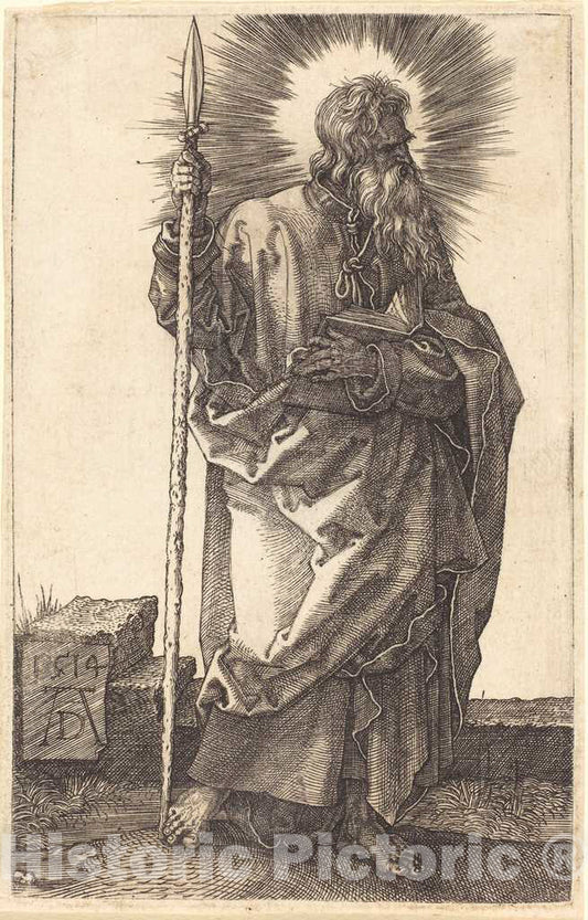 Art Print : Albrecht DÃ¼rer, Saint Thomas, 1514 - Vintage Wall Art
