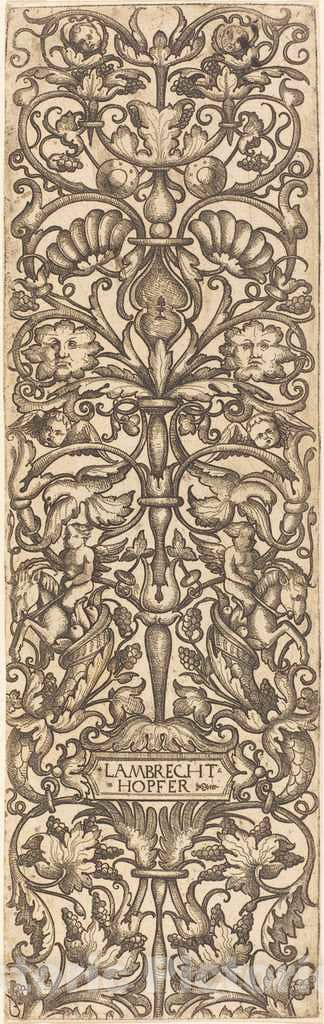 Art Print : Lambert Hopfer, Ascending Ornament - Vintage Wall Art