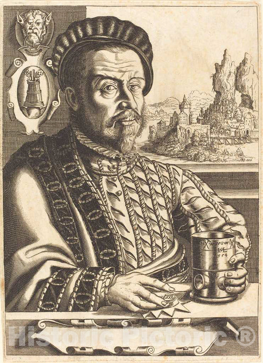 Art Print : Hanns Lautensack, Ulrich Schwaiger (?), 1554 - Vintage Wall Art