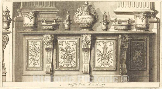 Art Print : Pierre Lepautre, Livre de Tables - Vintage Wall Art