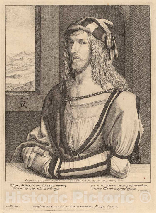 Art Print : Hollar After Albrecht DÃ¼rer, Albrecht Durer, 1645 - Vintage Wall Art