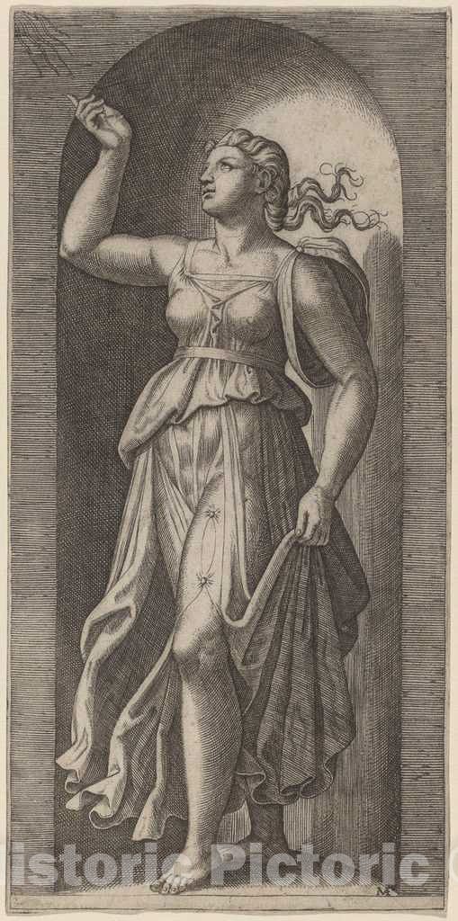 Art Print : Raimondi After Raphael, Faith - Vintage Wall Art
