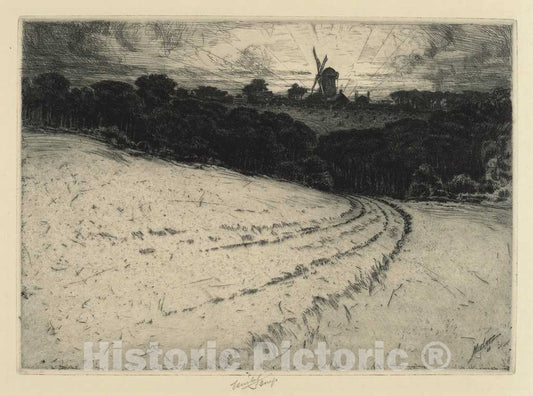 Art Print : Charles Frederick William Mielatz, Morning, Canonicut Island, 1908 - Vintage Wall Art