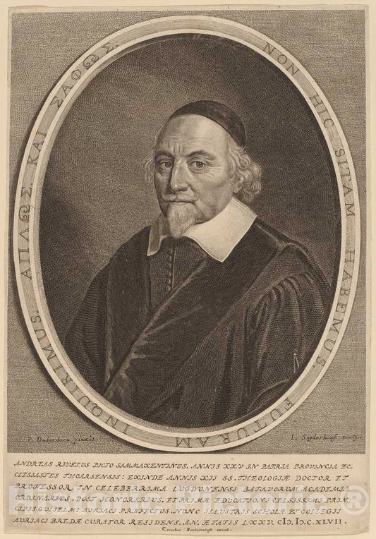 Art Print : Suyderhoff After Dubordieu, Andreas Rivetus - Vintage Wall Art