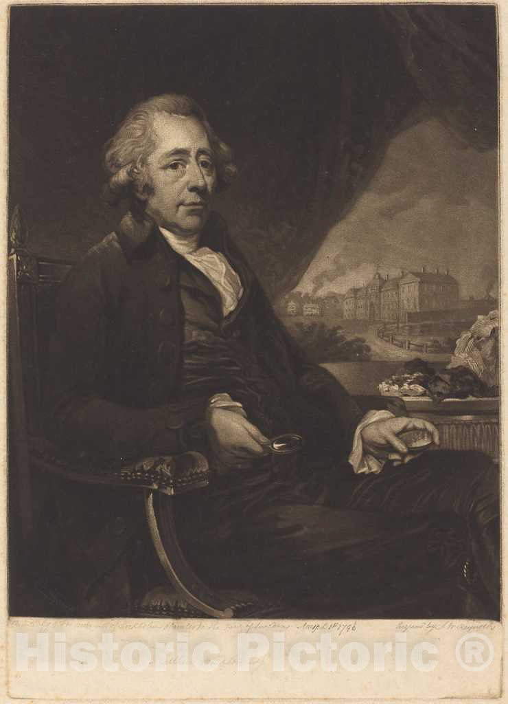 Art Print : Samuel William Reynolds I, Matthew Boulton, F.R.S - Vintage Wall Art