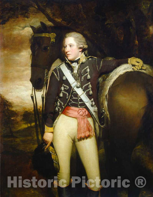 Art Print : Sir Henry Raeburn, Captain Patrick Miller, c.1788 - Vintage Wall Art