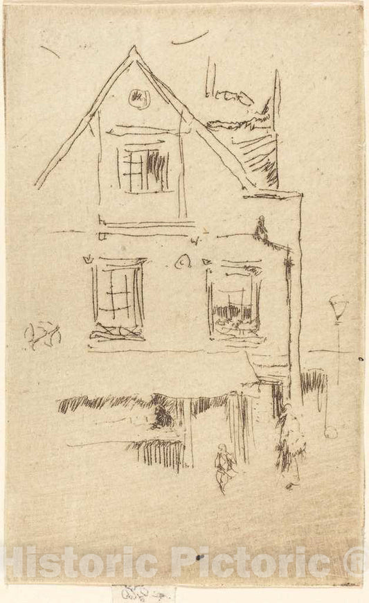Art Print : James McNeill Whistler, Little Maunder's - Vintage Wall Art