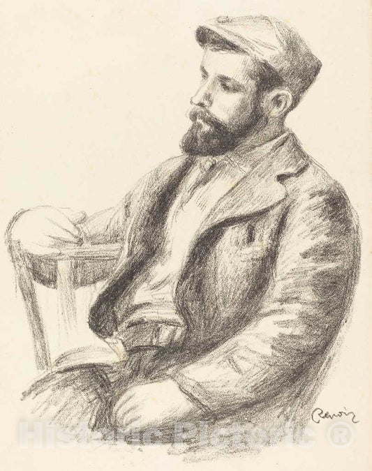 Art Print : Auguste Renoir, Louis Valtat, 1904 - Vintage Wall Art