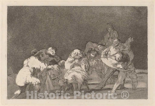 Art Print : Francisco de Goya, La lealtad (Loyalty), in or After 1816 - Vintage Wall Art