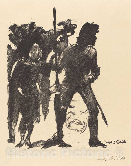 Art Print : Lovis Corinth, GÃ¶tz von Berlichingen (Das Leben des GÃ¶tz von Berlichingen von IHM Selbst ErzÃ¤hct), 1920 - Vintage Wall Art