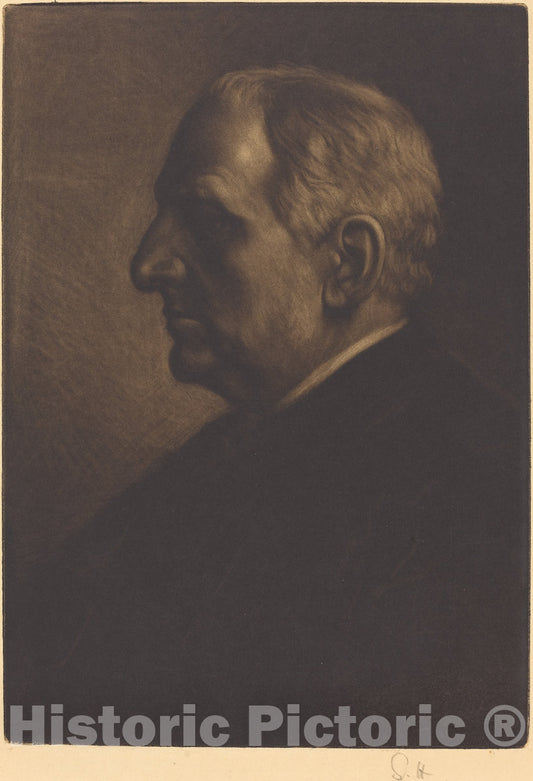 Art Print : Alphonse Legros, Sir Seymour Haden - Vintage Wall Art
