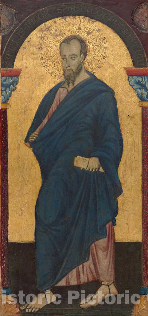 Art Print : Saint James Minor, c. 1272 - Vintage Wall Art