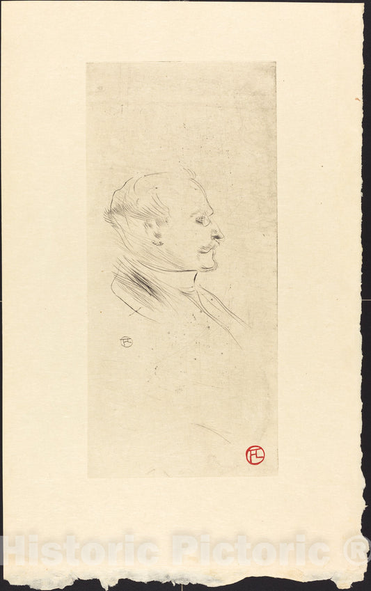 Art Print : Henri de Toulouse-Lautrec, W.H.B. Sands (W.H.B. Sands, editeur Ã  Edimbourg), 1898 - Vintage Wall Art