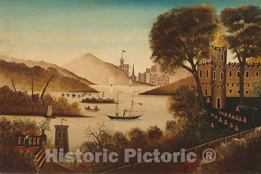 Art Print : Redpath, Mounting of The Guard, mid 19th Century - Vintage Wall Art