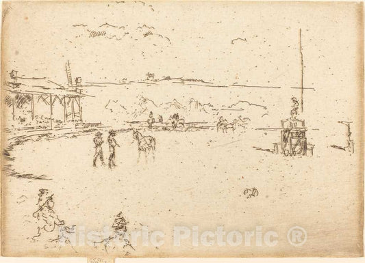 Art Print : James McNeill Whistler, Wild West, Buffalo Bill, 1887 - Vintage Wall Art