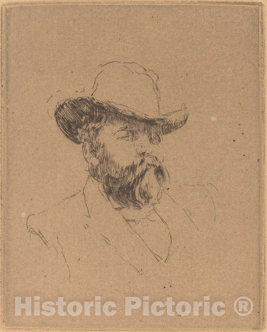 Art Print : James McNeill Whistler, Robert Barr - Vintage Wall Art