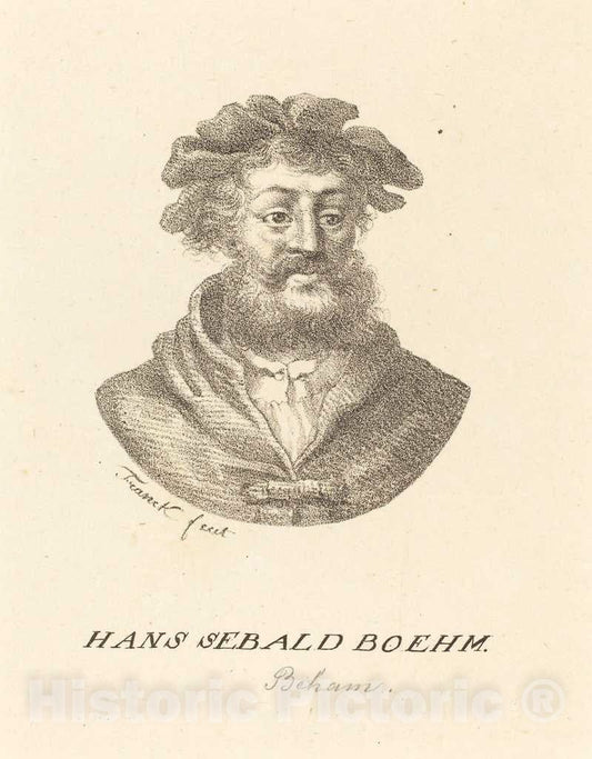Art Print : Alfred von Franck, Hans Sebald Beham - Vintage Wall Art