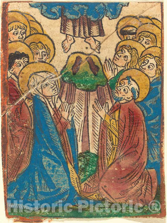 Art Print : Ascension, c. 1490 - Vintage Wall Art